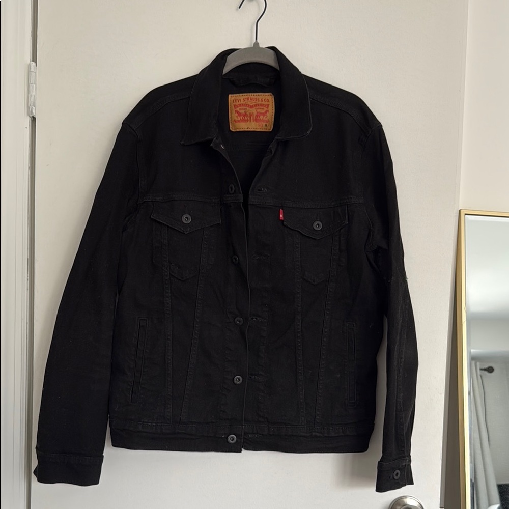 Vintage Levi's Black Denim Jacket